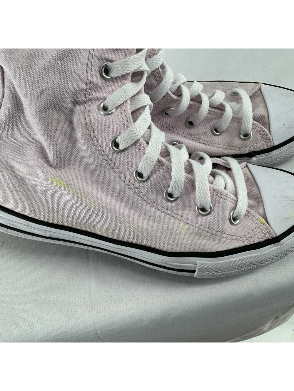 Converse shoes kids youth size 3 chuck taylor xx-hi pink all star punk scene y2k